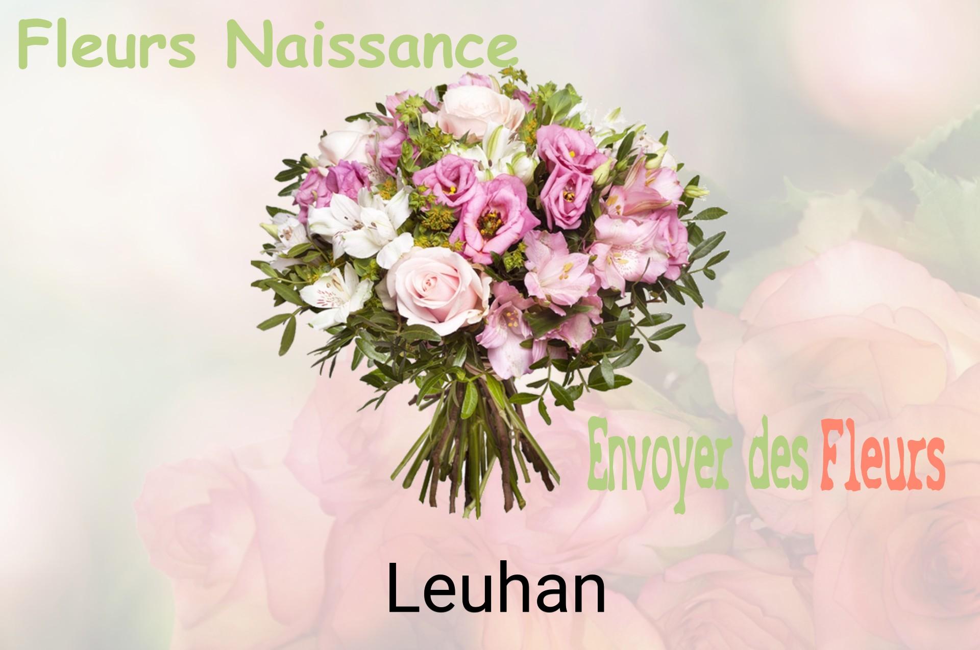 Bouquet de fleurs de naissance livré à Leuhan