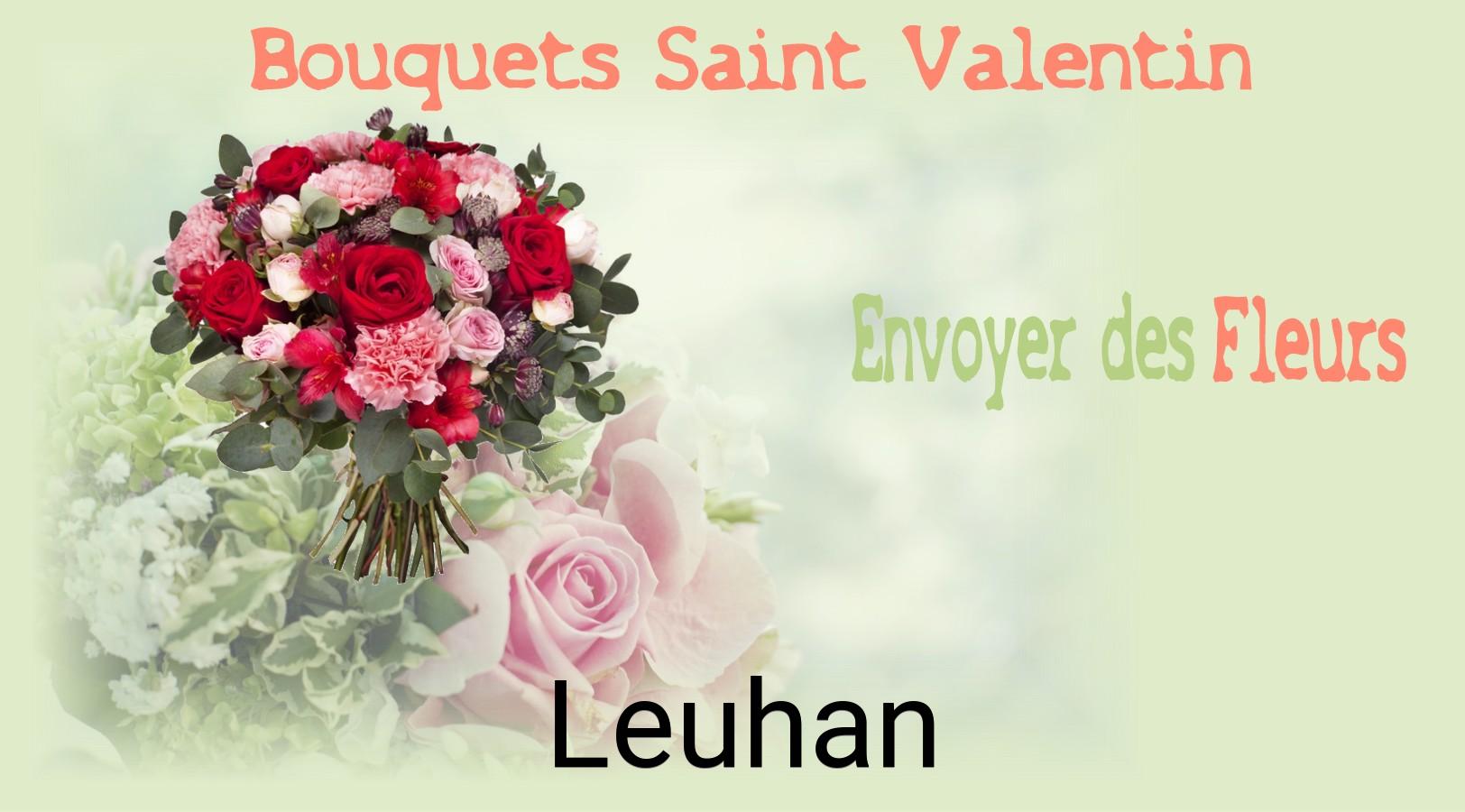 Roses de Saint-Valentin livrées à Leuhan